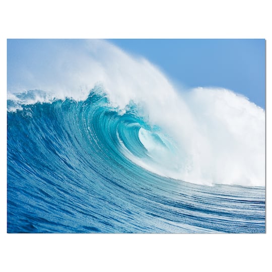 Designart - Blue Ocean Wave